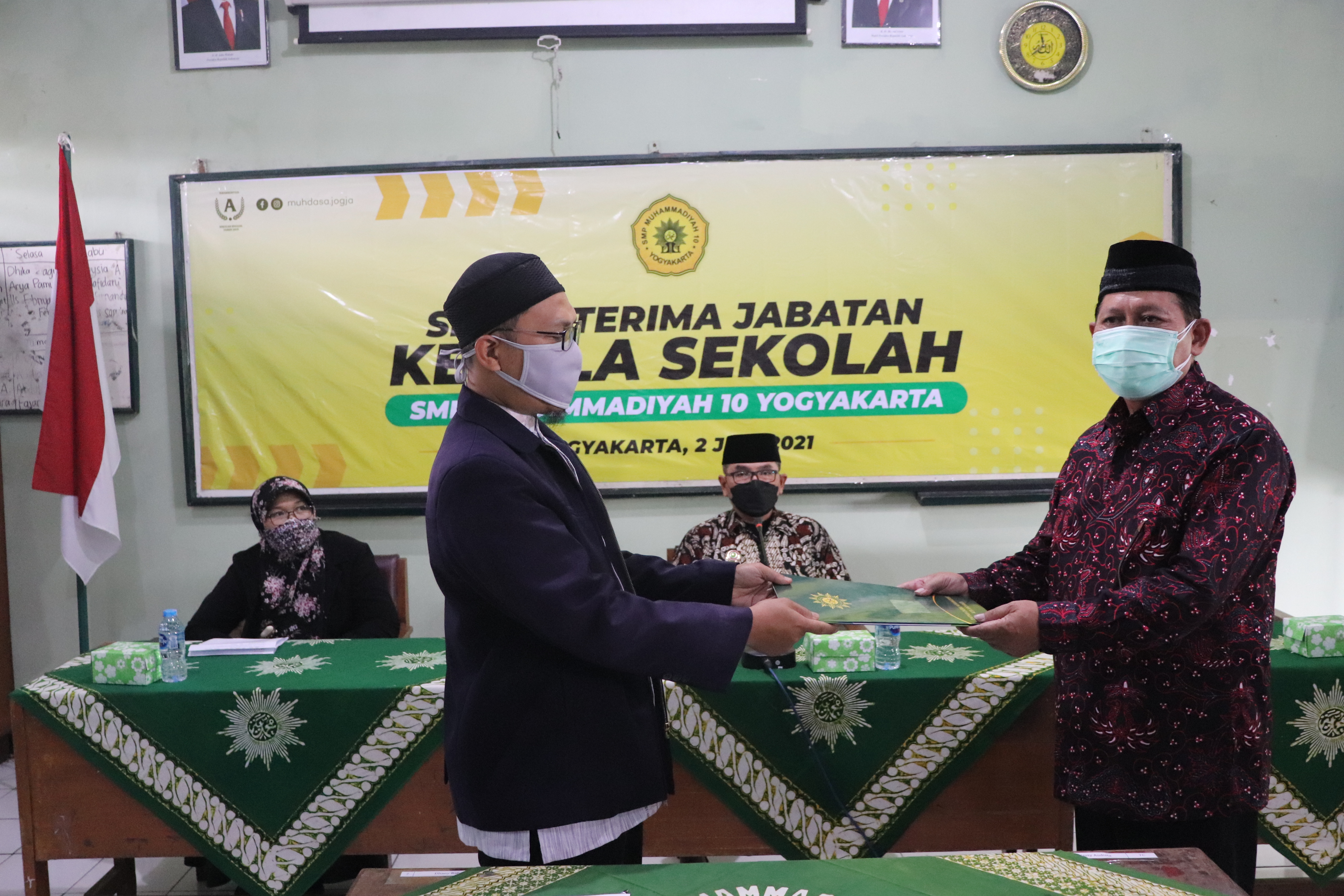 Serah Terima Jabatan Kepala Sekolah