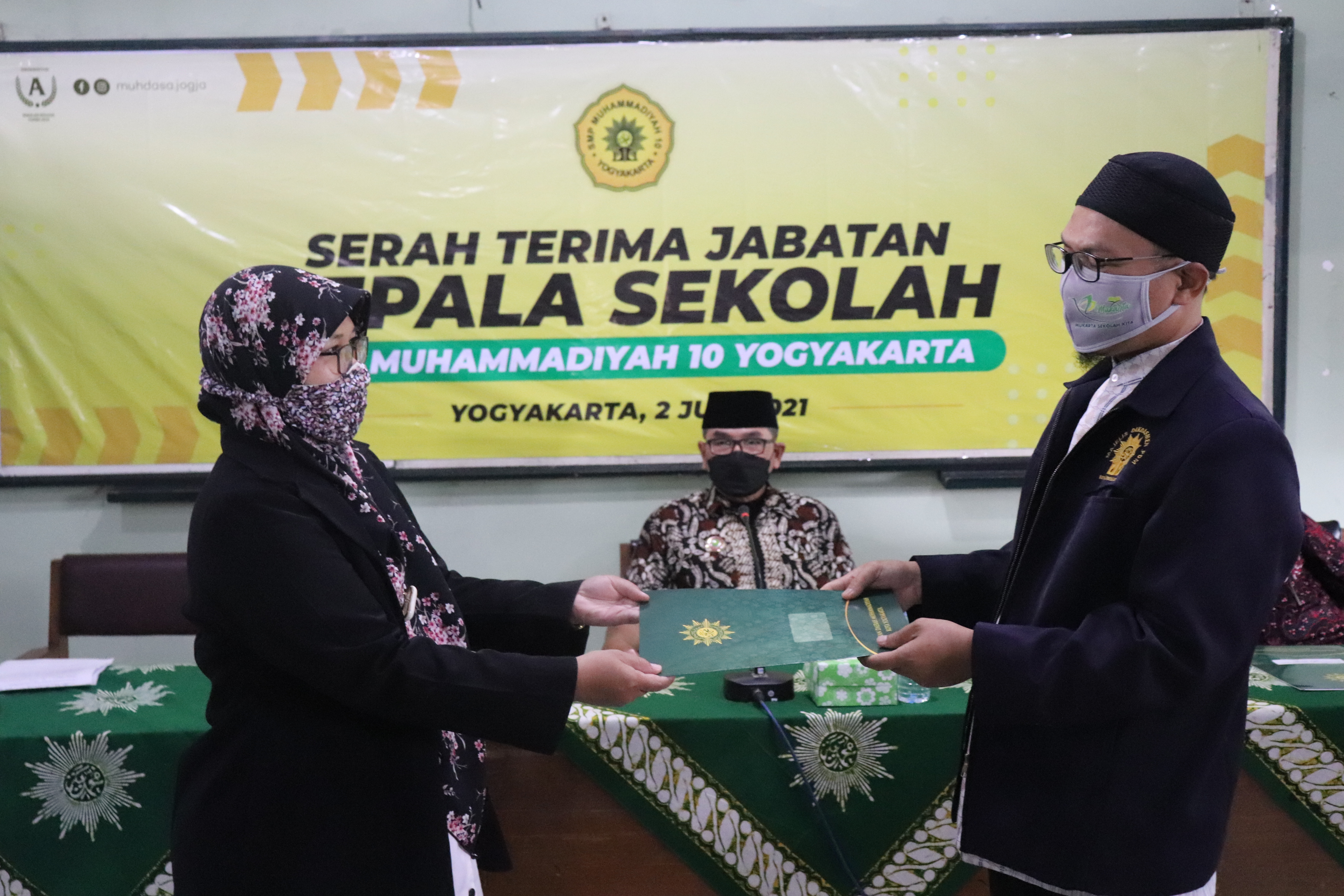 Serah Terima Jabatan Kepala Sekolah